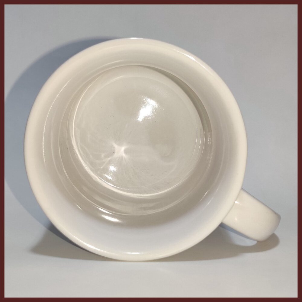 Vintage 1980s Sandra Boynton 'CHOCOLATE MAKES THE WORLD GO ROUND' Hippo Mug - Picture 5 of 6